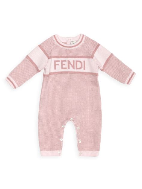 cappellino neonato fendi|fendi baby girl coverall.